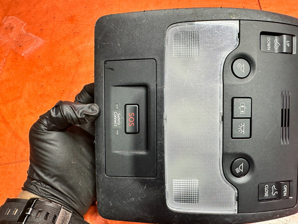 14-16 LEXUS IS250 IS350 ROOF OVERHEAD DOME MAP LIGHT LAMP CONSOLE SUNROOF SWITCH3