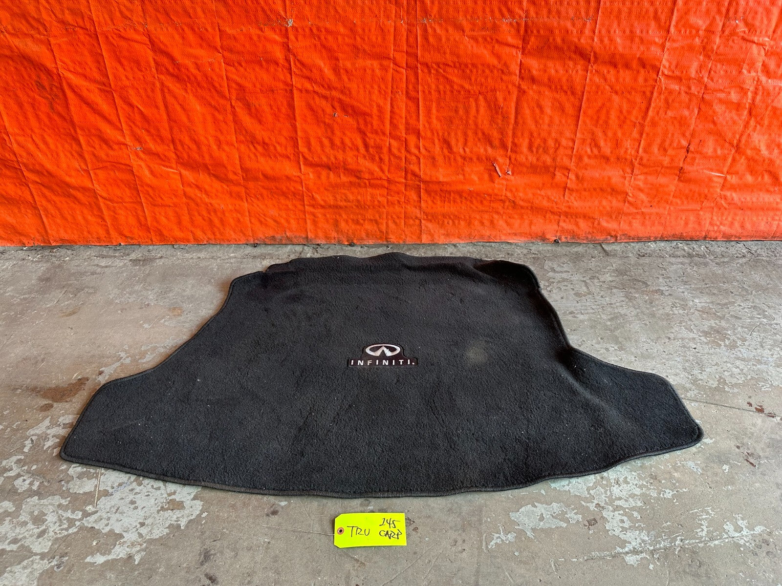 08 15 INFINITI G37 & Q60    2D COUPE   TRUNK CARPET LINER LINING OEM #2450