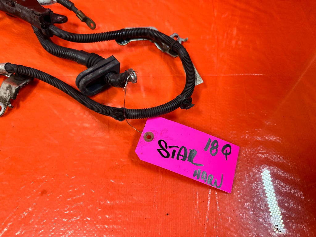 16 20 INFINITI Q50   3.0L   POSITIVE TERMINAL CHARGE STARTER HARNESS   OEM #18Q1