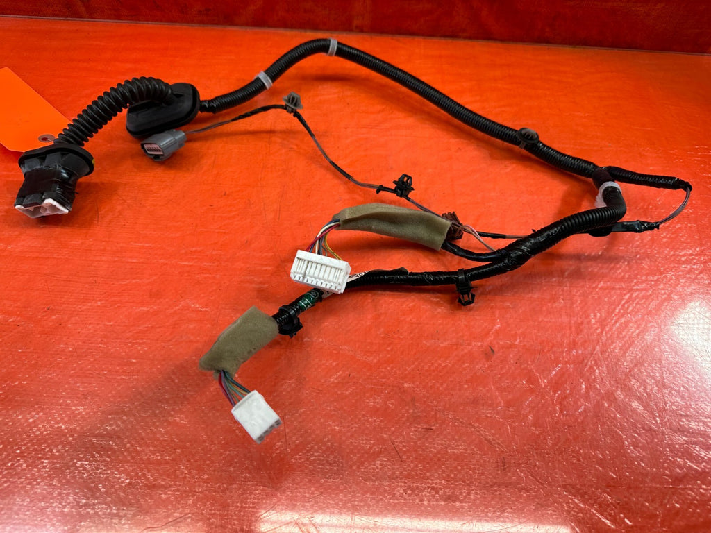 14 21 INFINITI Q50   DRIVER LEFT REAR DOOR WIRING HARNESS WIRE LOOM   OEM #2421
