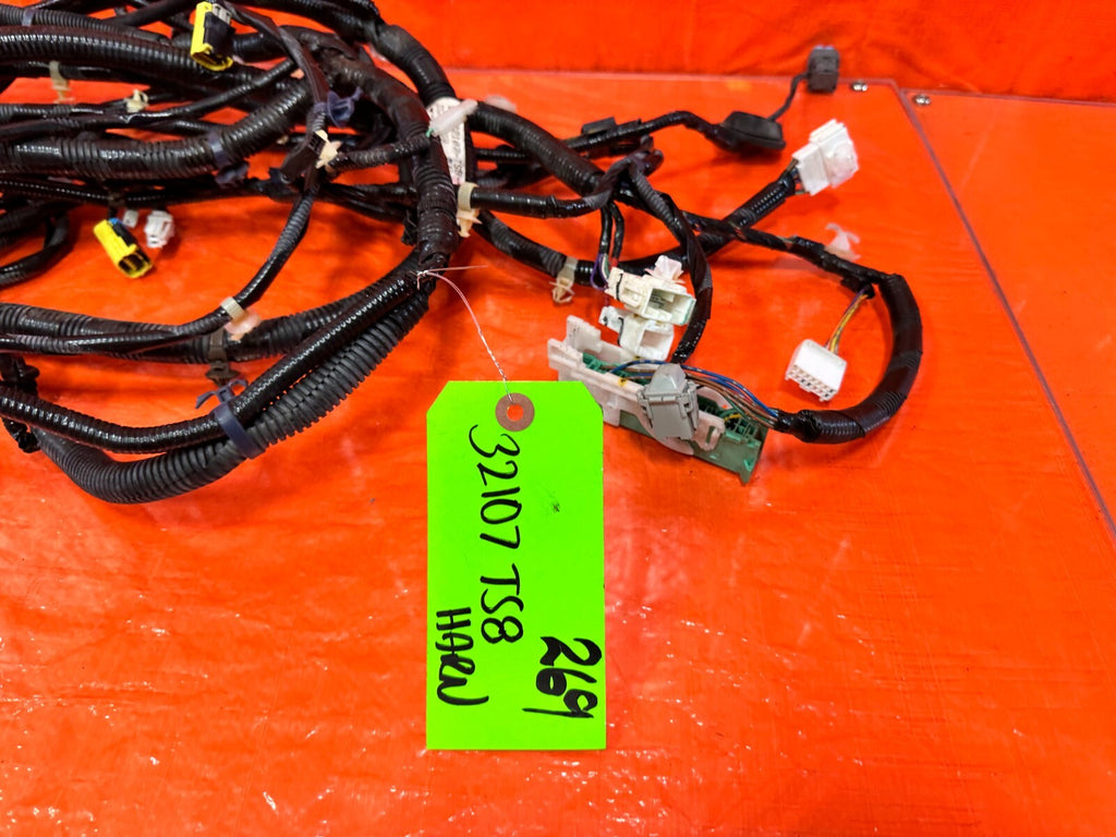 2013 13 HONDA CIVIC SI 2D COUPE INTERIOR FLOOR WIRING HARNESS WIRE LOOM OEM #2694