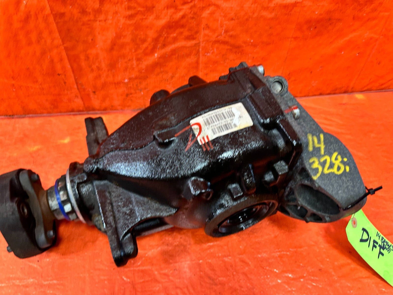 OEM 2014 14 BMW 328i SEDAN RWD   REAR DIFFERENTIAL DIFF 7603748 03 3.15 RATIO4
