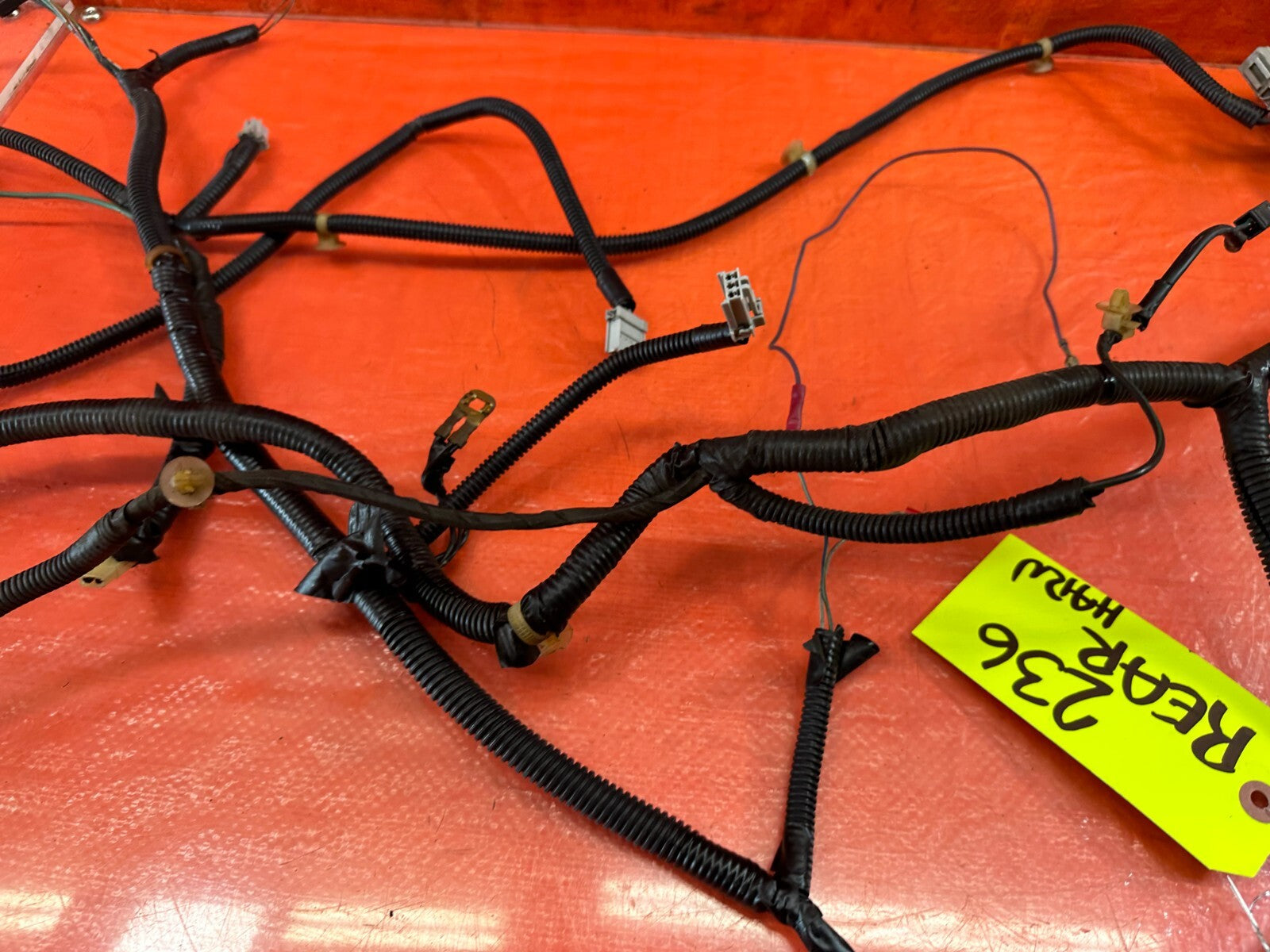 94 95 HONDA CIVIC 2D COUPE DX   REAR / TAIL LIGHT LAMP WIRING WIRE HARNESS #2366