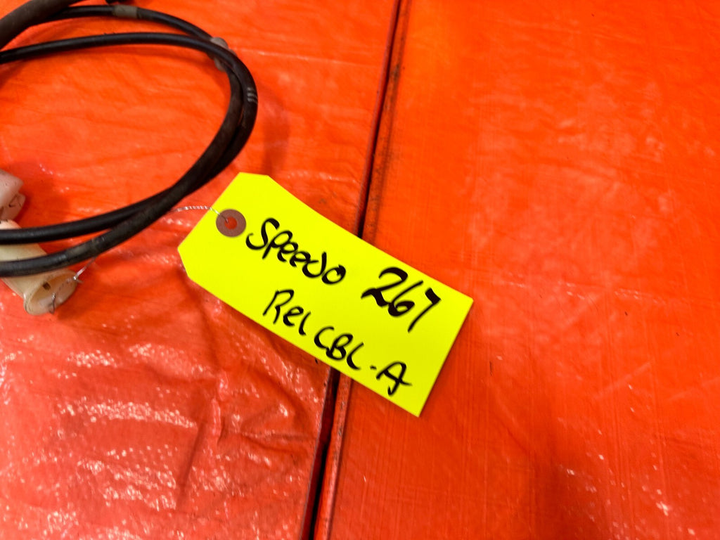 90 97 MAZDA MX 5 MIATA   GAUGE CLUSTER SPEEDOMETER CABLE   MANUAL   OEM #2674