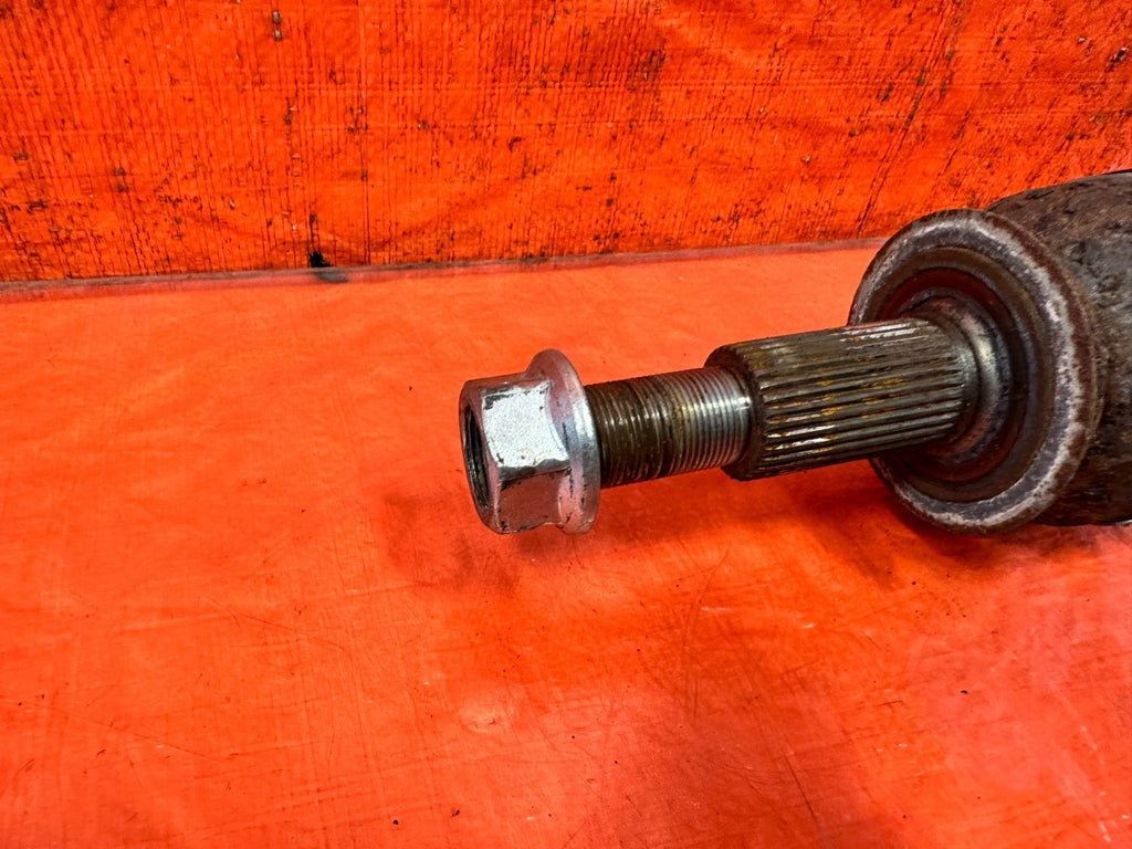 08 15 INFINITI G37 & Q60   LEFT & RIGHT   MANUAL STICK SHIFT AXLES   OEM #3296