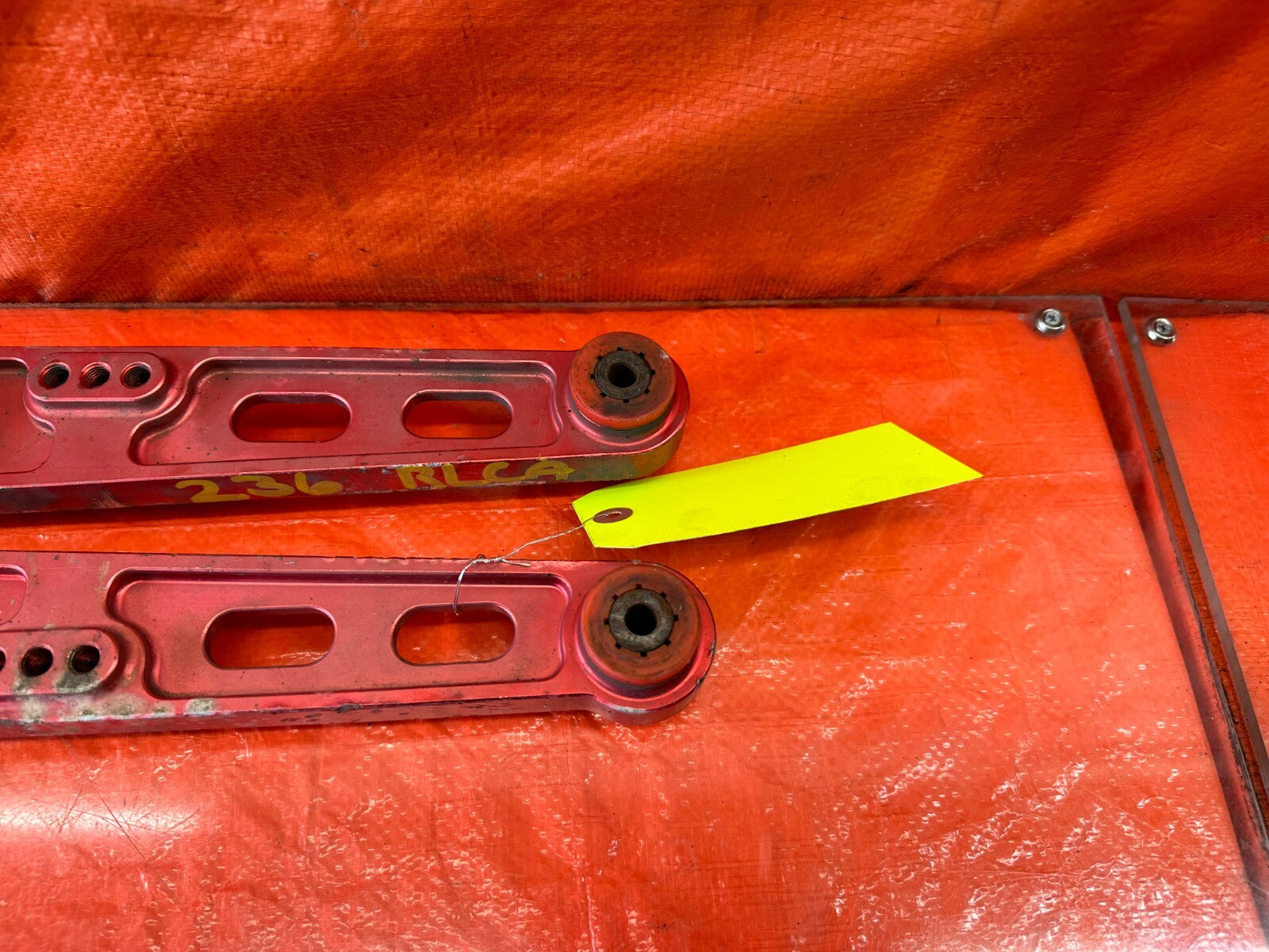 92 95 HONDA CIVIC   UNKNOWN BRAND   ALUMINUM REAR LOWER CONTROL ARMS #2367