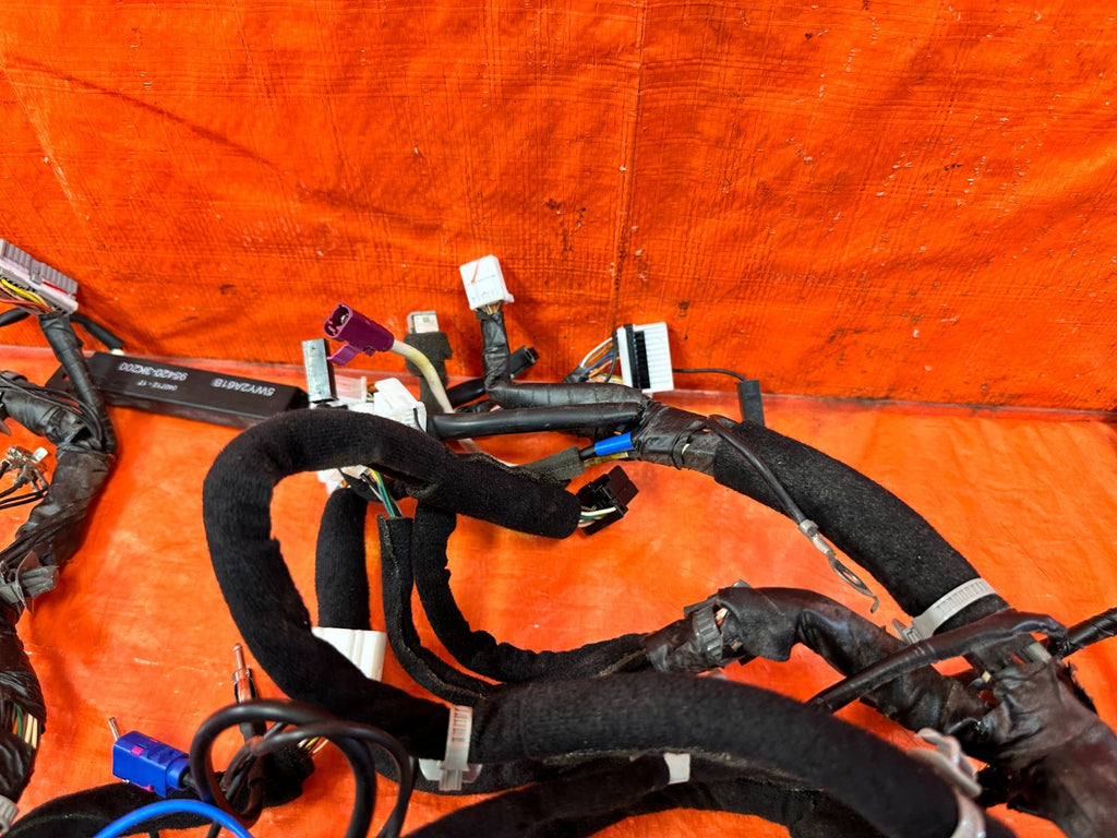 2013 13  HYUNDAI GENESIS COUPE   DASH BOARD & CLUSTER WIRING HARNESS WIRE LOOM9