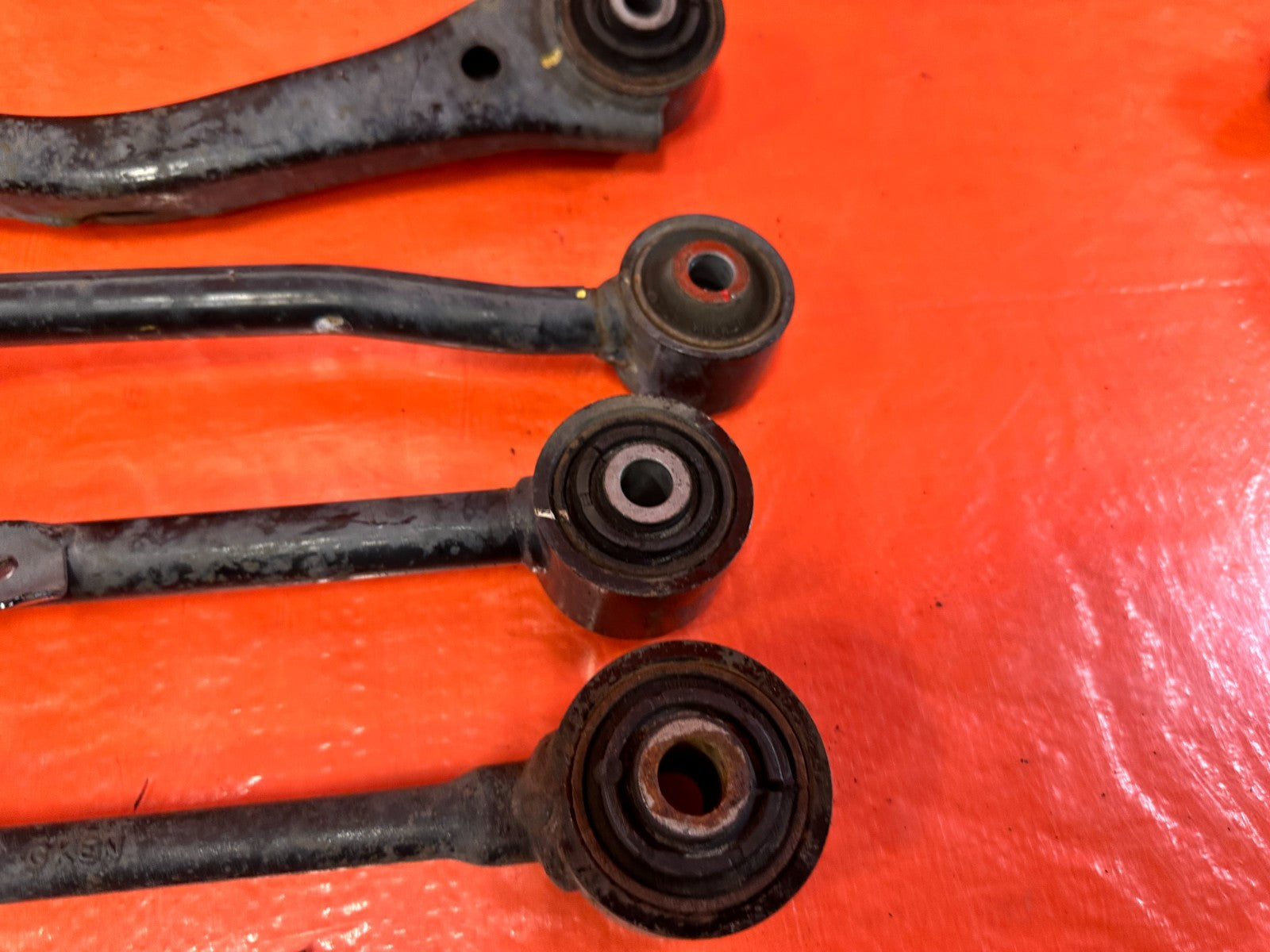 13 16 HYUNDAI GENESIS COUPE 3.8L   RIGHT REAR CONTROL ARMS   SET OF 5   OEM #3022