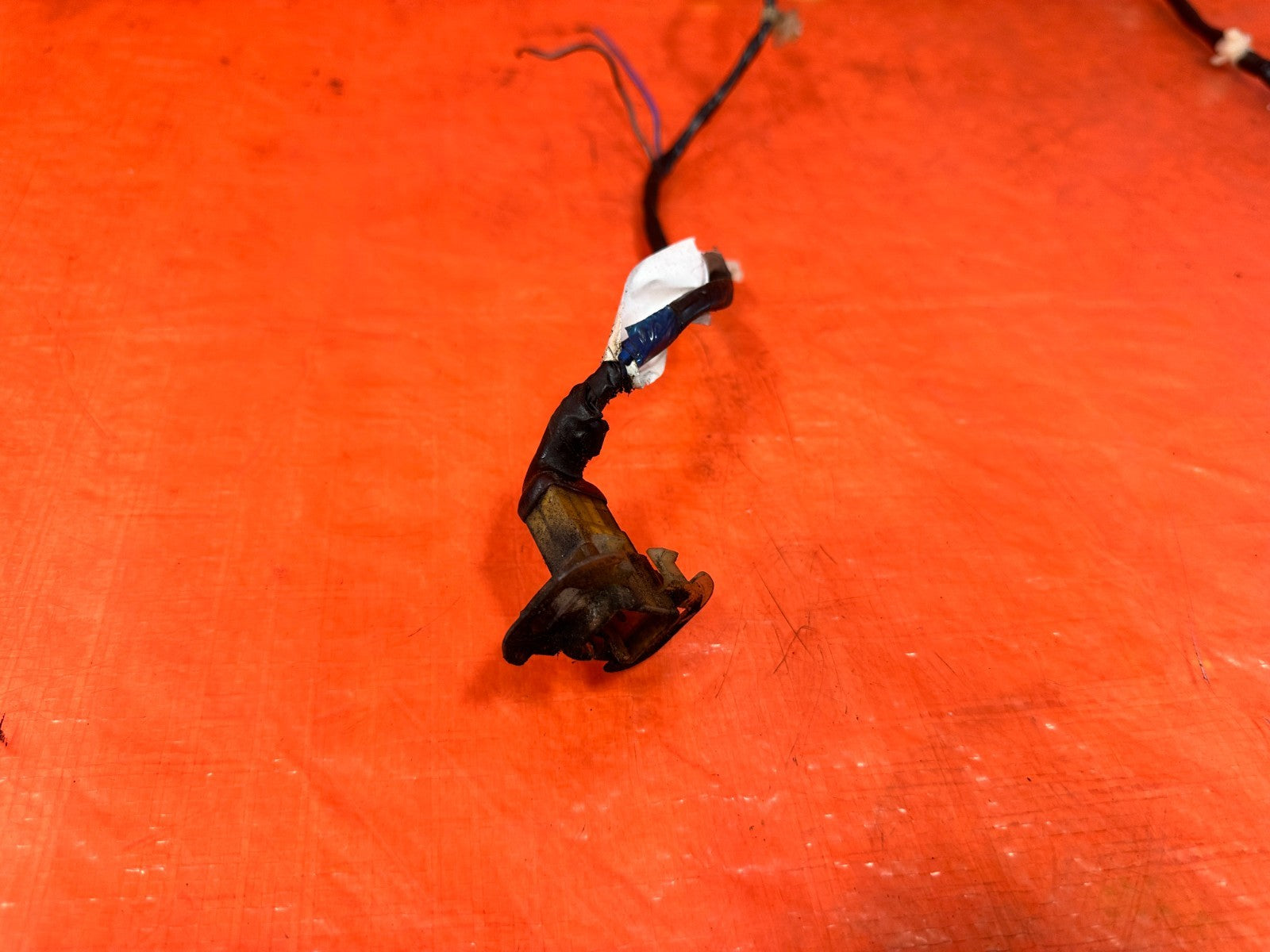 90 91 HONDA CIVIC HATCHBACK   LEFT DOOR SPEAKER WIRE HARNESS   OEM 317 SPLICE1