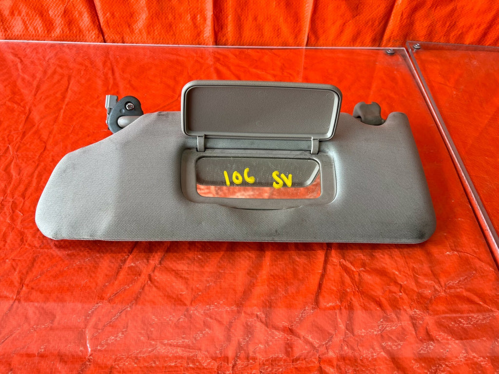 07 08 ACURA TL   SUN VISOR   DRIVER LEFT SIDE   GRAY COLOR   OEM FACTORY 1068