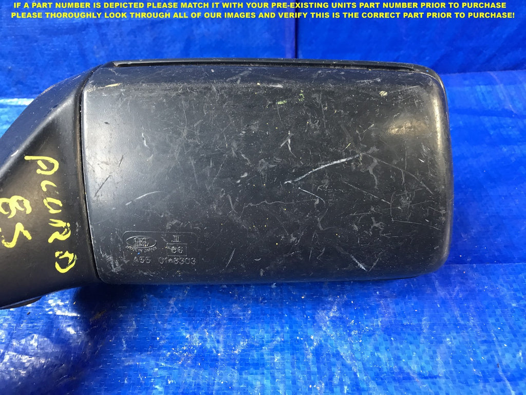OEM 1984 1985 HONDA ACCORD DRIVER LEFT SIDE VIEW MIRROR 1