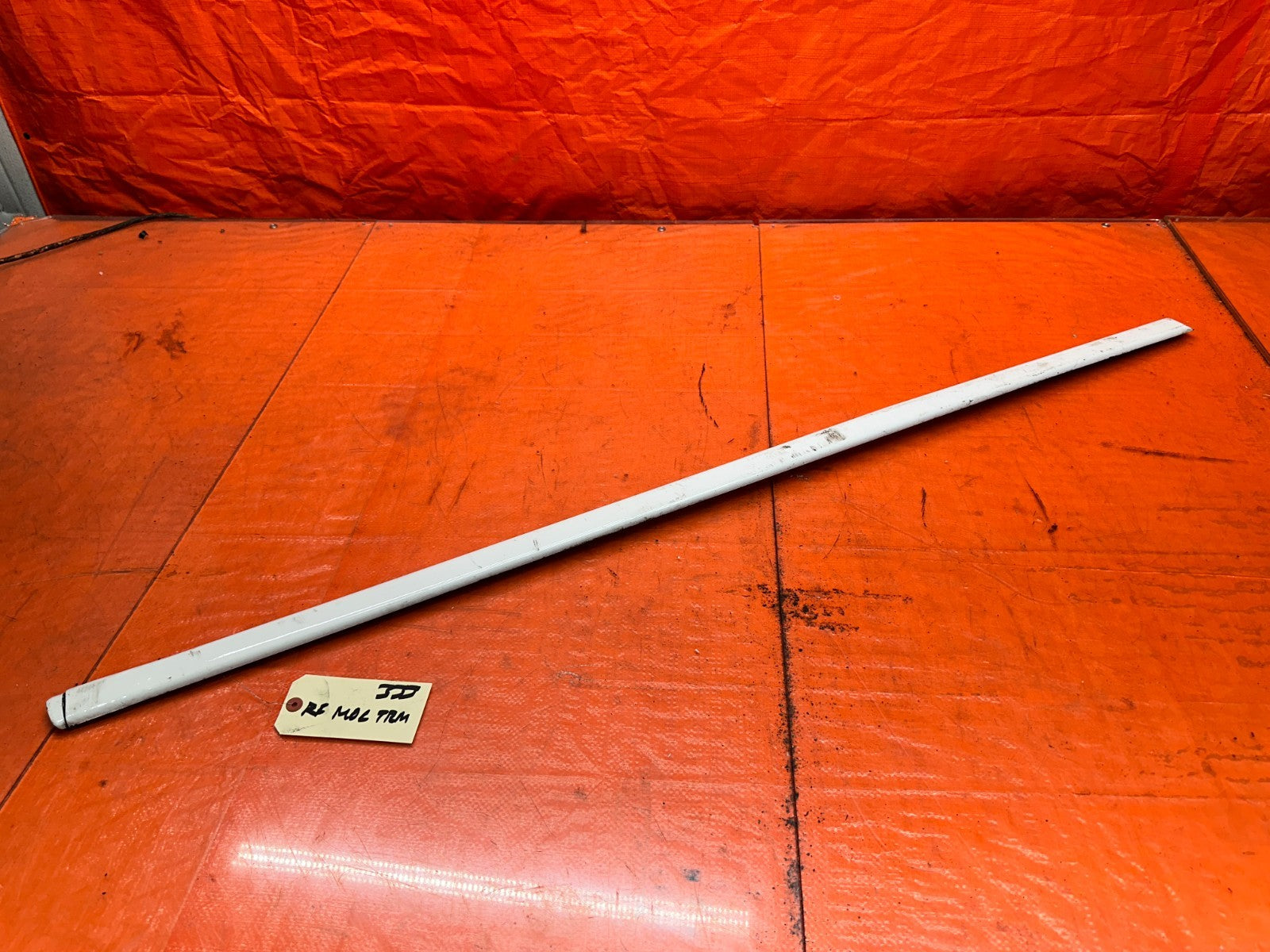 92 95 HONDA CIVIC 2D COUPE   PASSENGER RIGHT EXTERIOR DOOR MOLDING TRIM OEM #3330