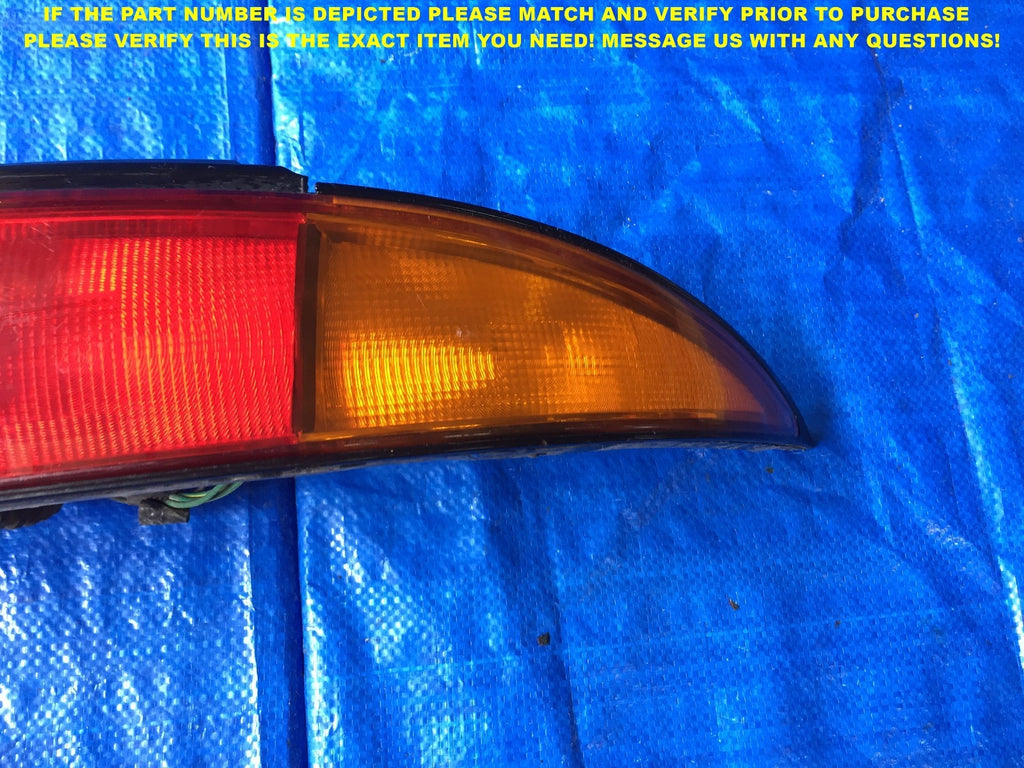 OEM 1993 1994 INFINITI J30 PASSENGER RIGHT TAIL LIGHT R RH 93 94 SEC #13