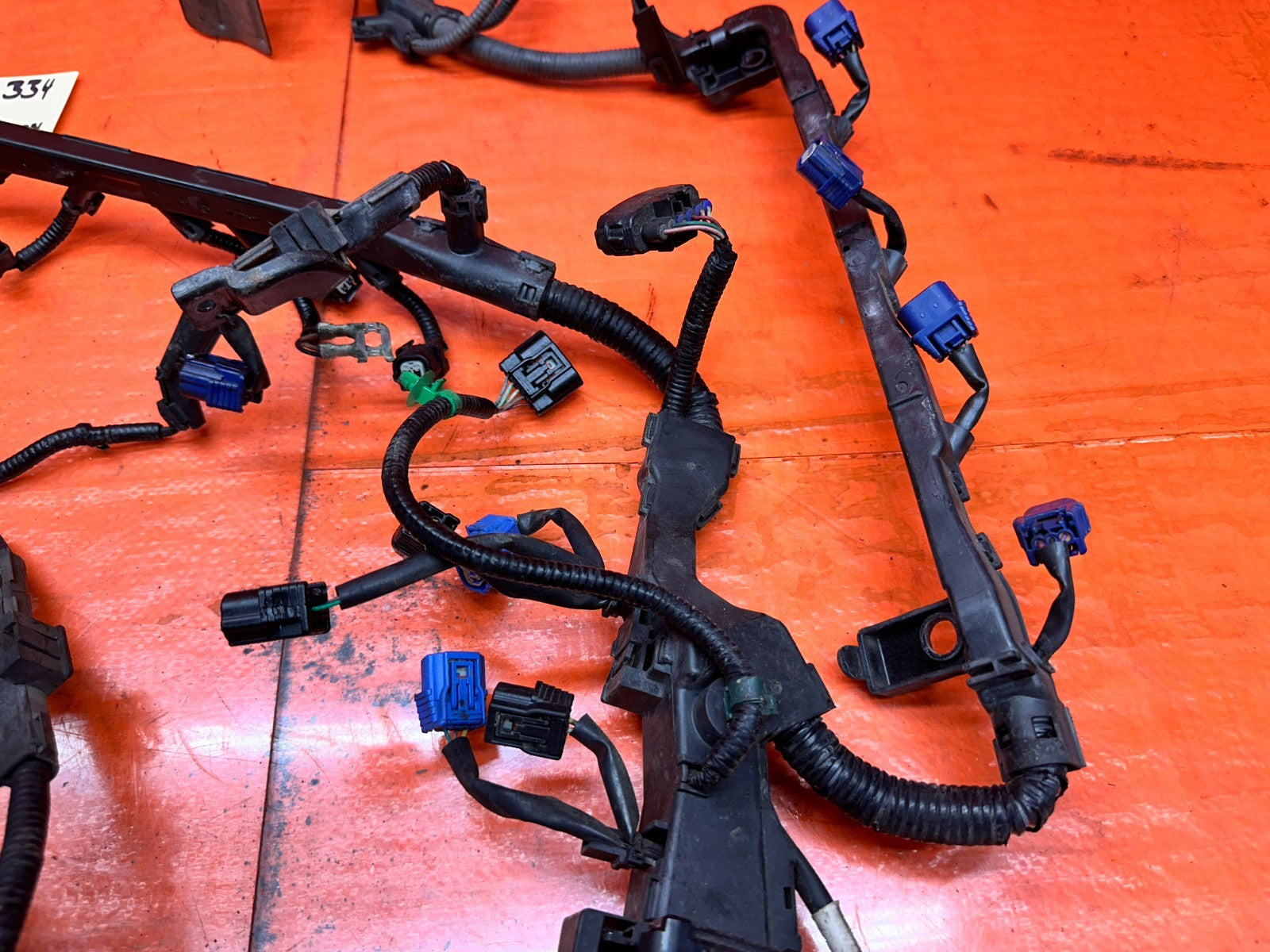13 15 HONDA CIVIC SI 4D 2.4L K24Z7 ENGINE WIRING WIRE HARNESS LOOM OEM #3348