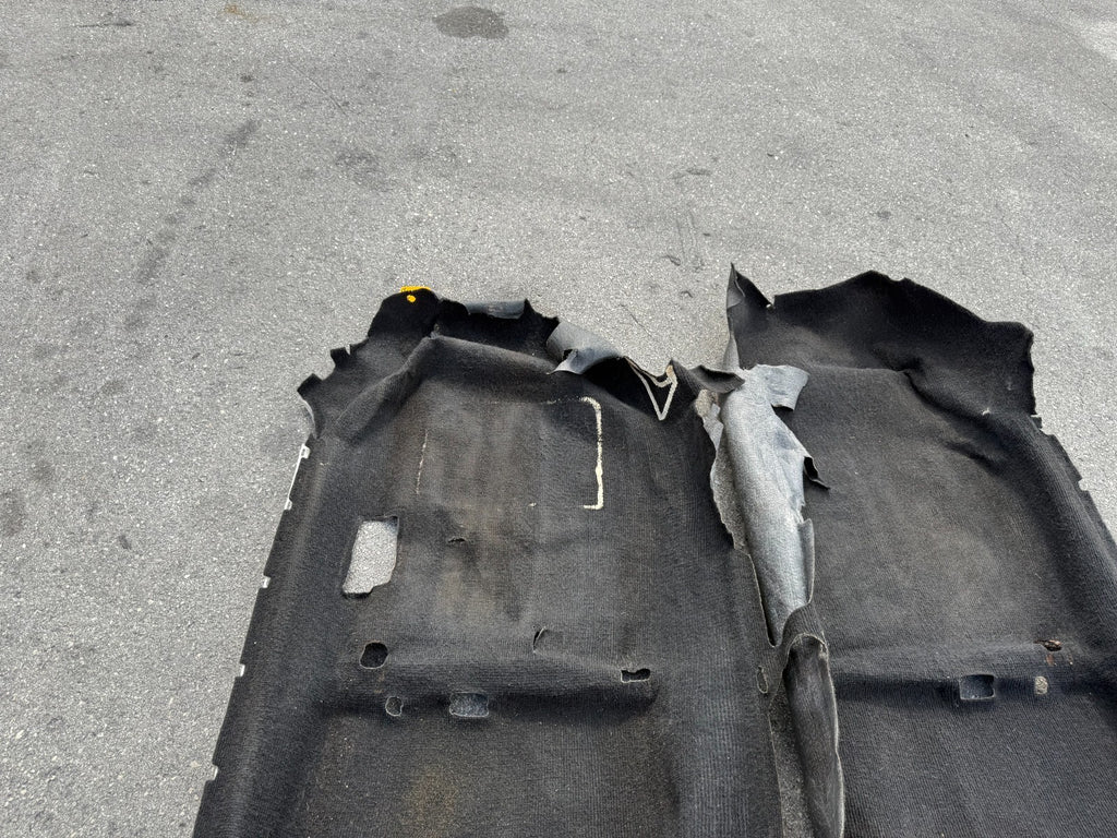 93 97 HONDA DEL SOL   INTERIOR FLOOR CARPET RUG MAT   BLACK IN COLOR   OEM #2953