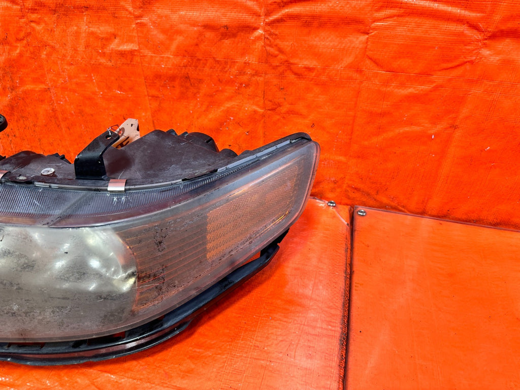 04 05 ACURA TSX LEFT & RIGHT HEADLIGHTS HEADLAMPS W/ BALLASTS  PIG TAILS OEM 3222