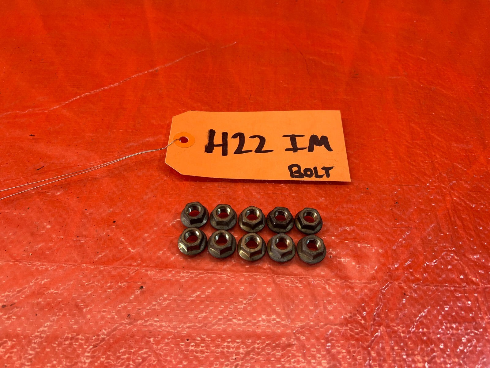 B D F H SERIES   B16 B18 B20 D15 D16 H22 F22 F23   INTAKE MANIFOLD BOLTS NUTS   0