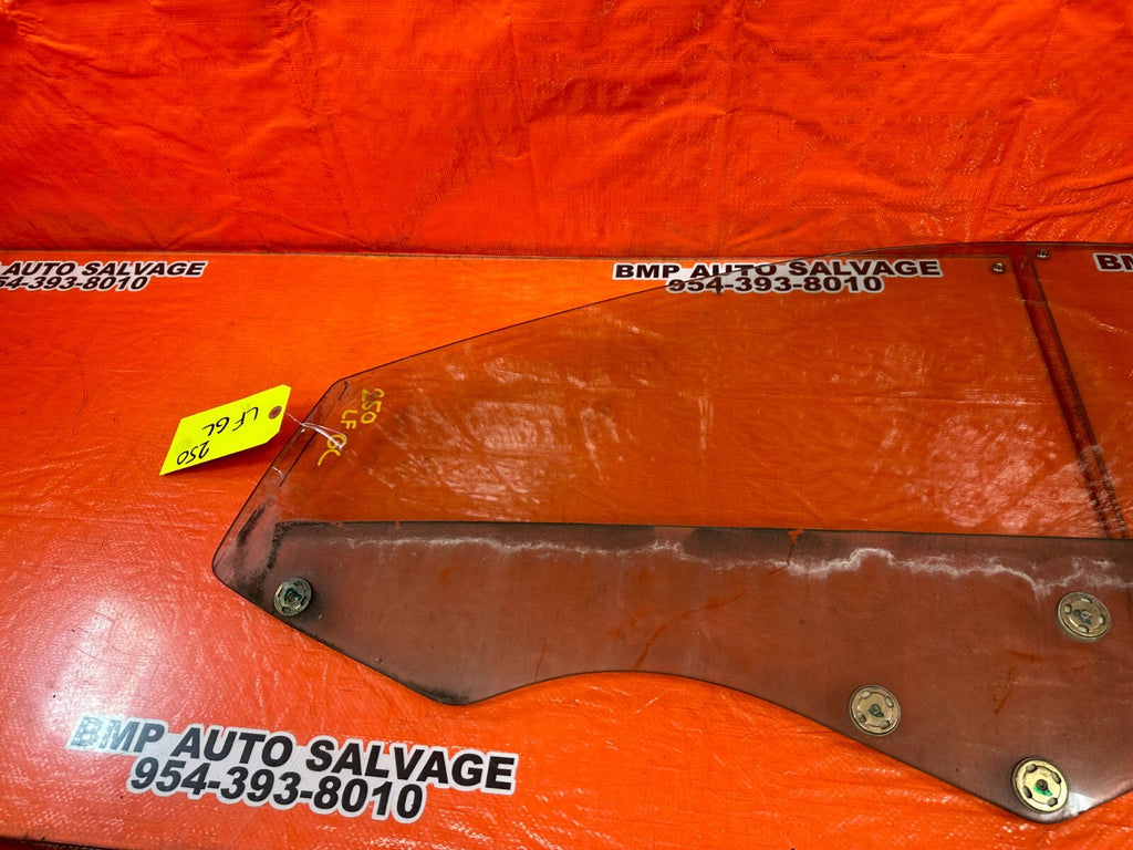 00 05 TOYOTA CELICA   DOOR GLASS WINDOW   DRIVER LEFT SIDE   OEM #2507