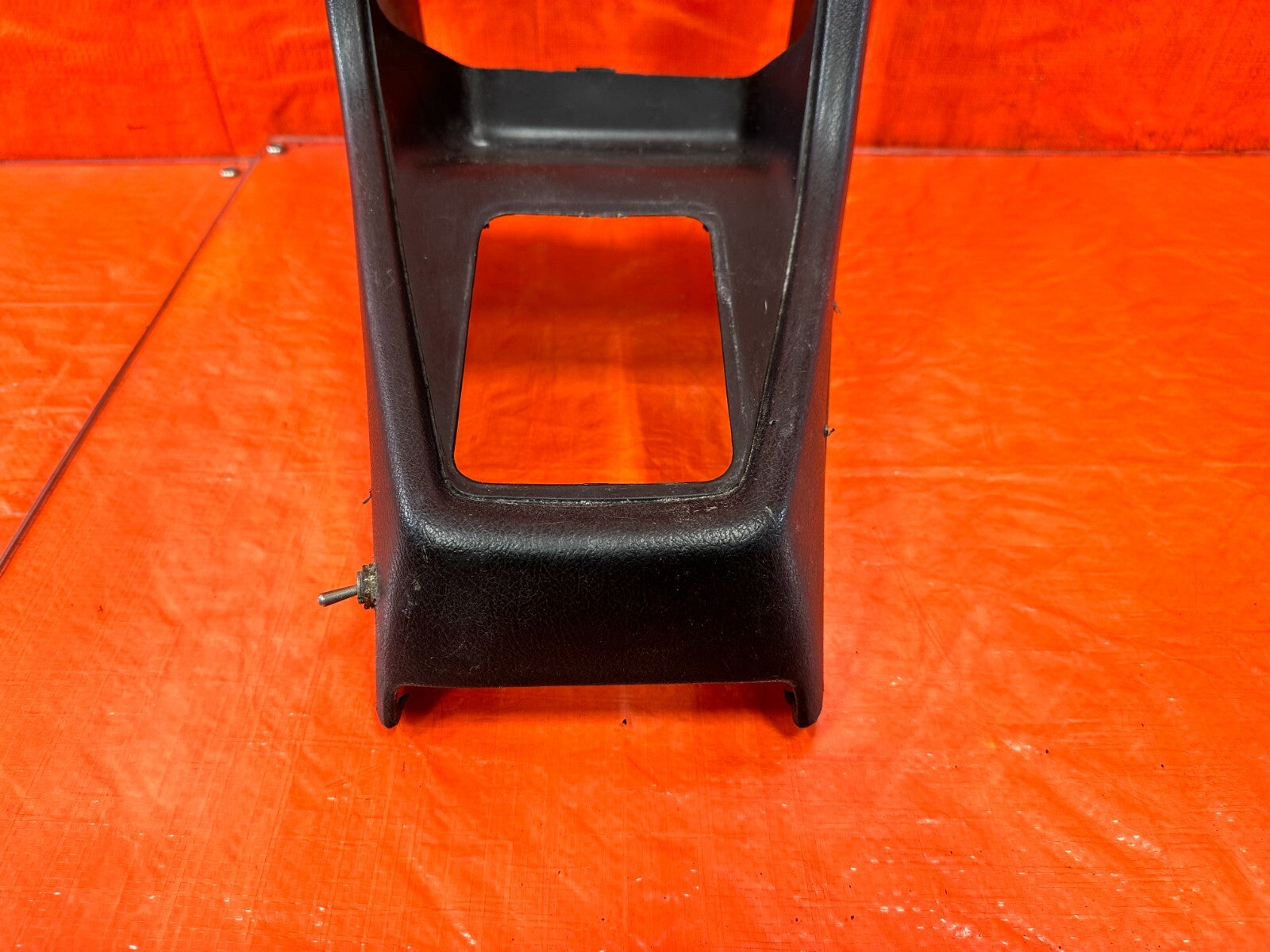 88 91 HONDA CRX   SHIFTER CENTER CONSOLE TRIM BEZEL   BLACK   OEM FACTORY #2771