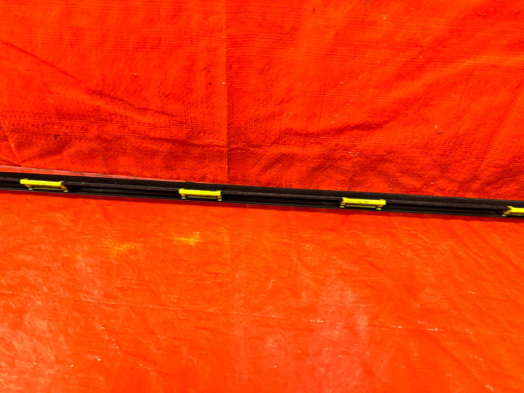 96 00 HONDA CIVIC COUPE HATCH EXTERIOR DOOR WINDOW GLASS TRIM LEFT SIDE 2878