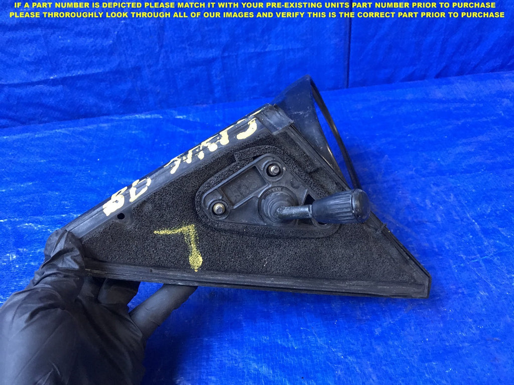 OEM 1996 1997 1998 1999 2000 HONDA CIVIC COUPE DRIVER LEFT SIDE VIEW MIRROR.4