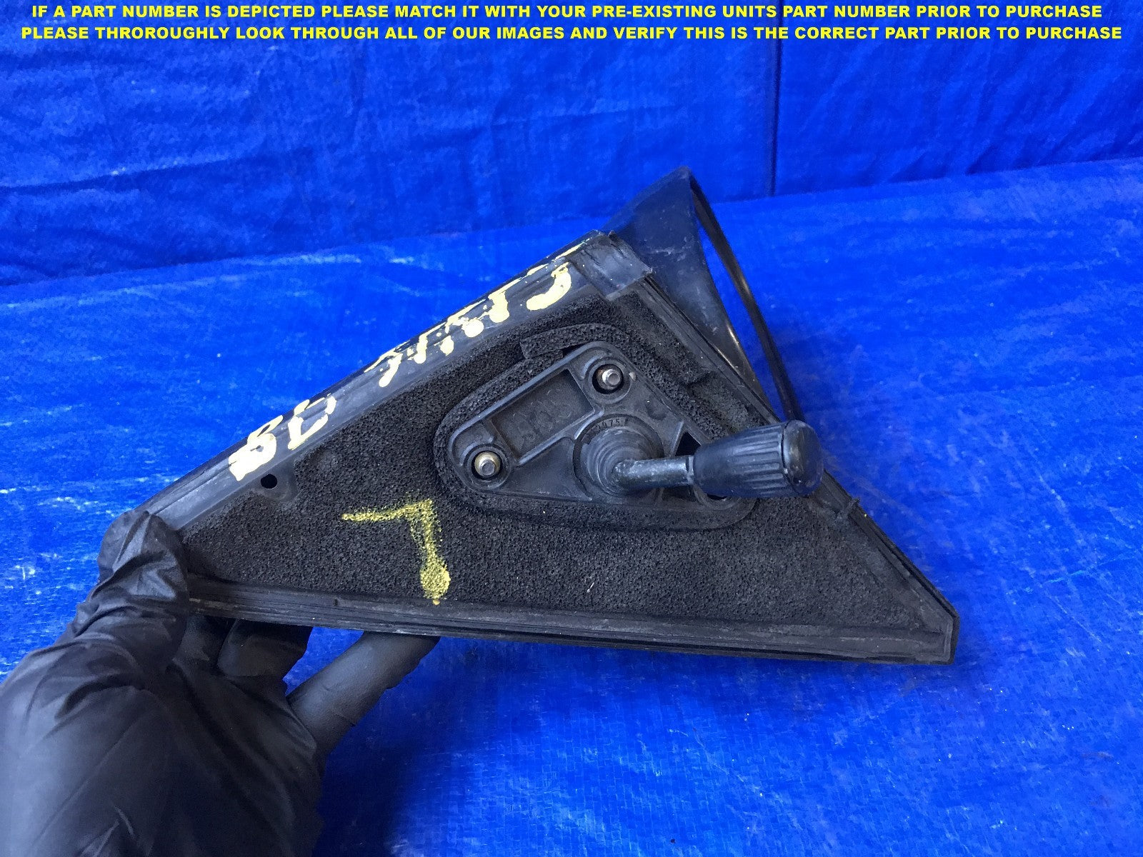OEM 1996 1997 1998 1999 2000 HONDA CIVIC COUPE DRIVER LEFT SIDE VIEW MIRROR.4