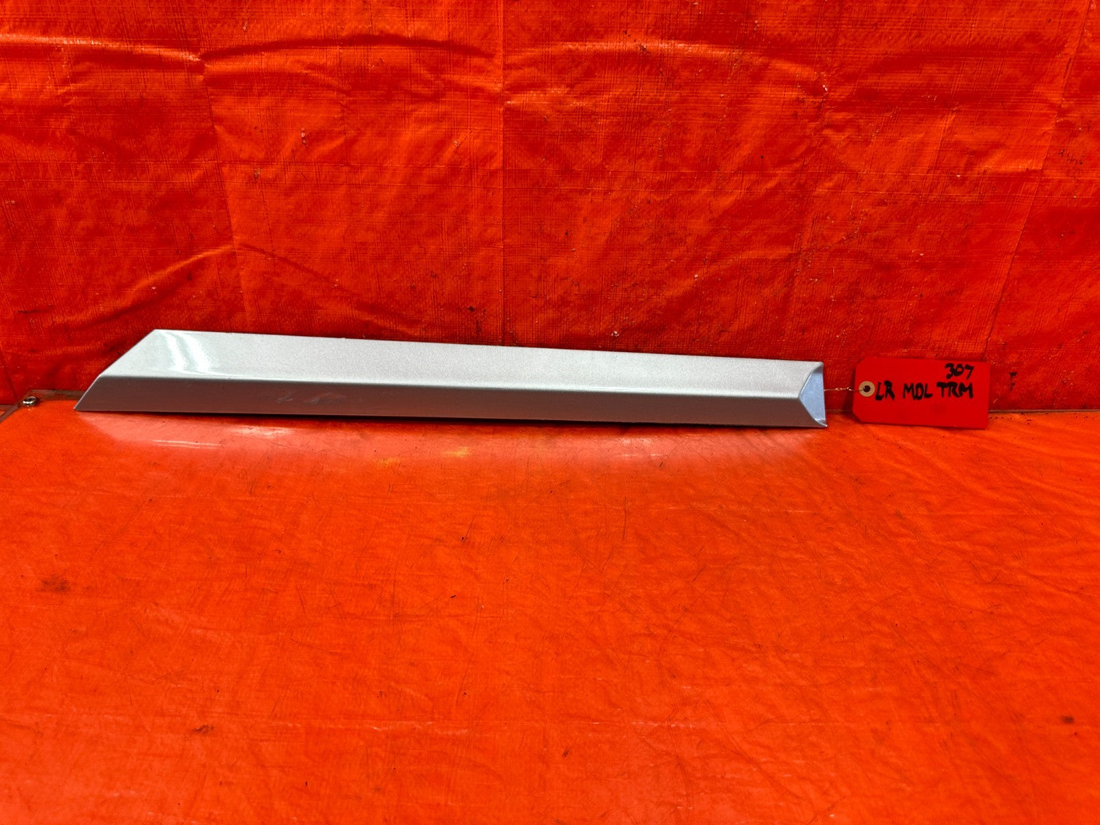 06 11 HONDA CIVIC 4D SEDAN DOOR MOLDING IMPACT STRIP LEFT REAR SILVER OEM #3070
