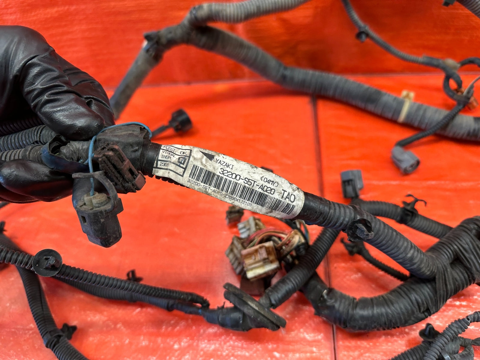 04 05 HONDA CIVIC SI EP3 ENGINE BAY UNDER HOOD WIRING HARNESS WIRE LOOM OEM #21615