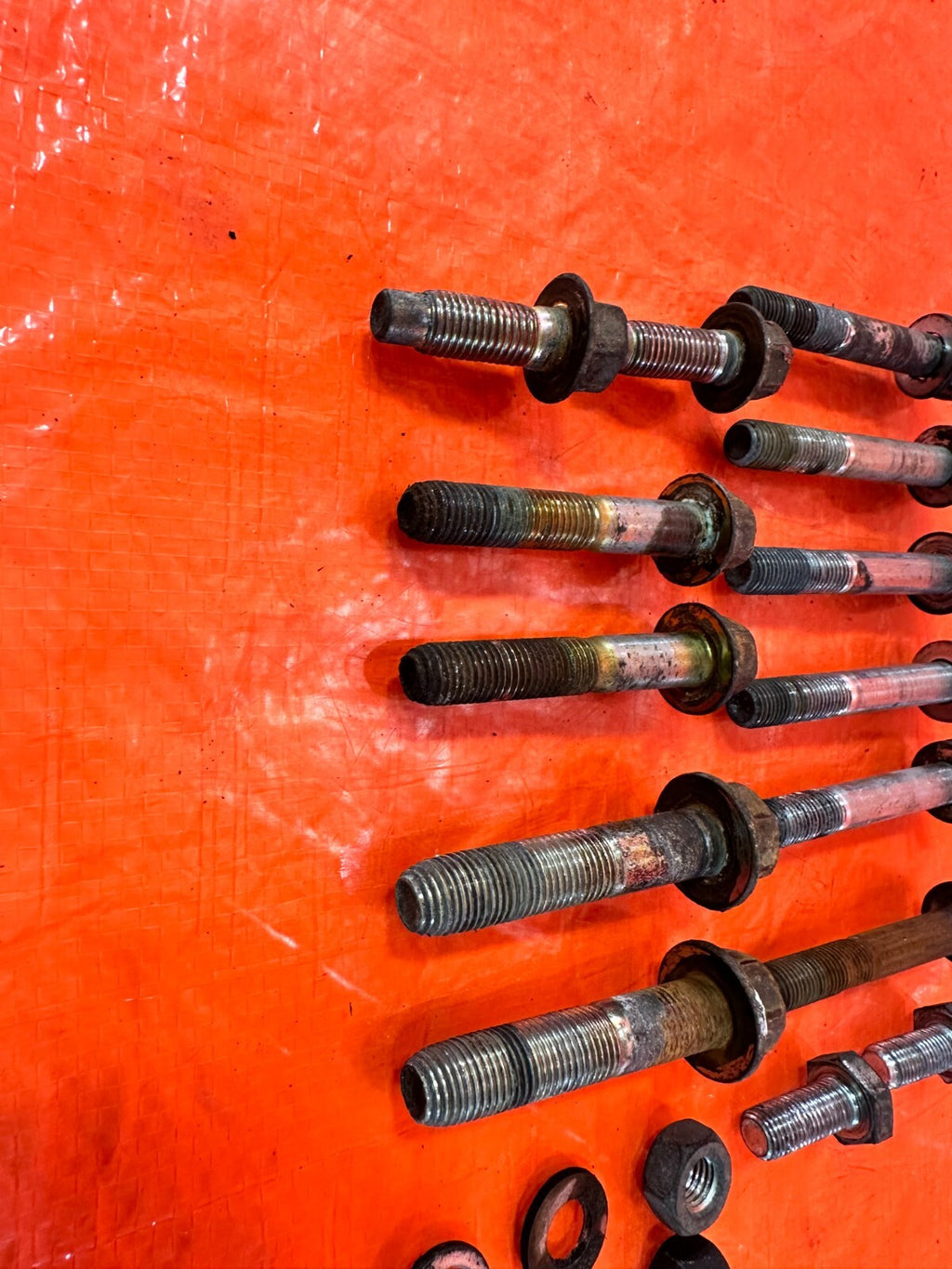 94 01 ACURA INTEGRA   TRAILING ARM TO CHASSIS BOLTS HARDWARE   OEM #2816