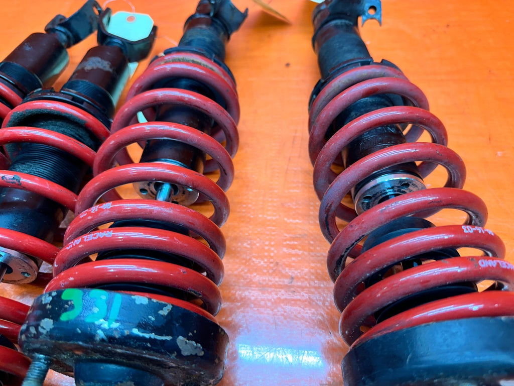 94 01 ACURA INTEGRA RACELAND ADJUSTABLE SUSPENSION COILOVERS SET #33116