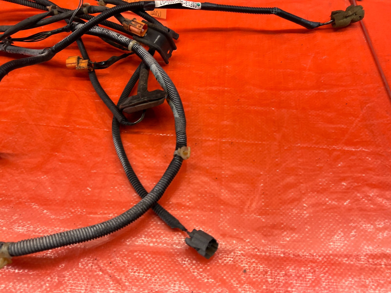 99 01 HONDA PRELUDE BASE   INTERIOR REAR TRUNK WIRING HARNESS WIRE LOOM OEM #1205