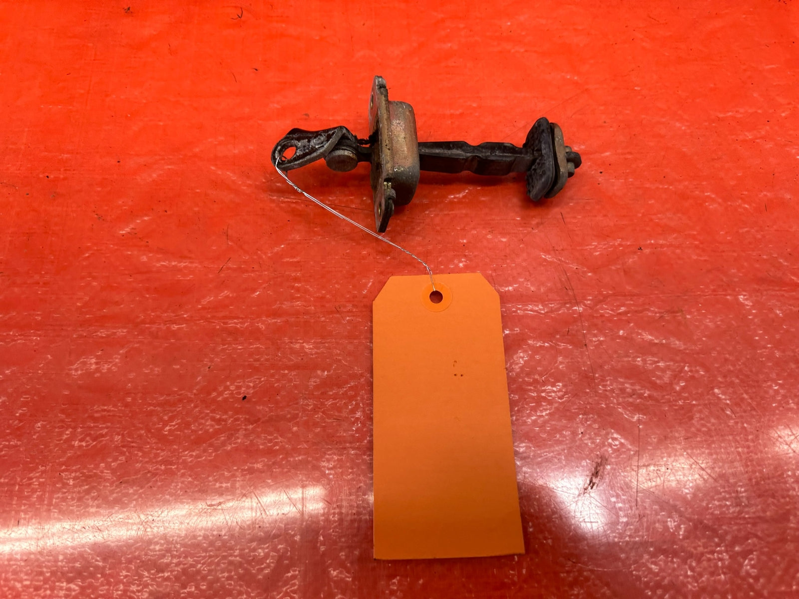 97 01 HONDA PRELUDE   PASSENGER RIGHT   DOOR CHECKER HINGE ARM STOPPER OEM #21011