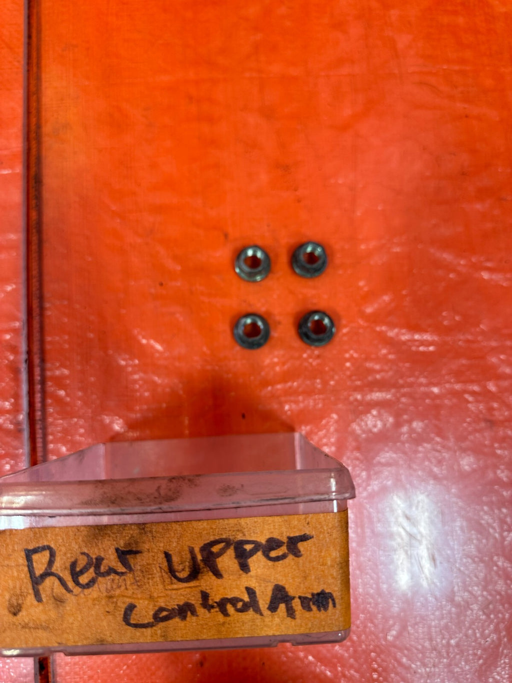 97 01 HONDA PRELUDE   REAR UPPER CONTROL ARM BOLTS NUTS HARDWARE   OEM #2597