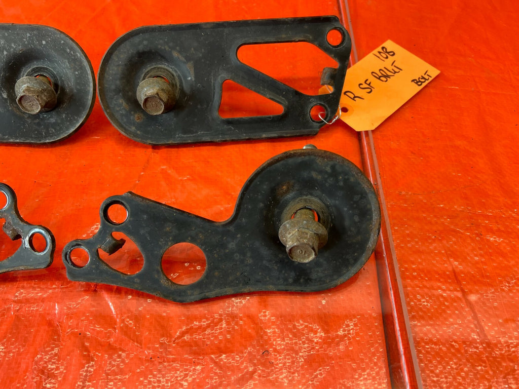 04 08 ACURA TL REAR SUB FRAME CROSSMEMBER MOUNTING BRACKET BRACE SET   OEM #1084