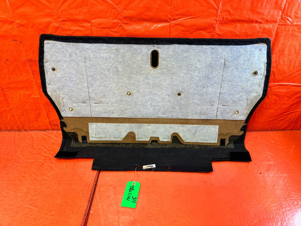 08 15 INFINITI G37 & Q60    2D COUPE   TRUNK CARDBOARD LINER LINING OEM #3117