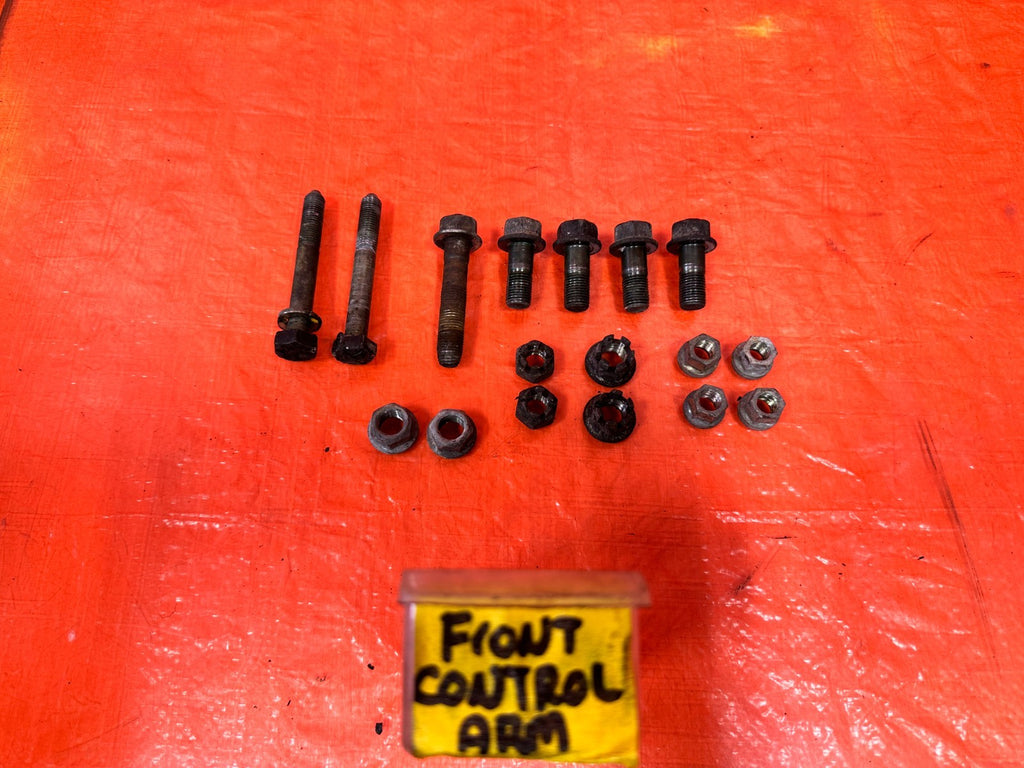88 91 HONDA CIVIC   FRONT LOWER CONTROL ARM BOLTS HARDWARE   OEM 3250
