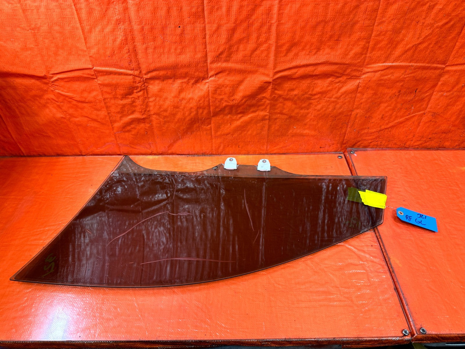 09 14 ACURA TSX   DOOR GLASS WINDOW   PASSENGER RIGHT FRONT   OEM FACTORY #3216
