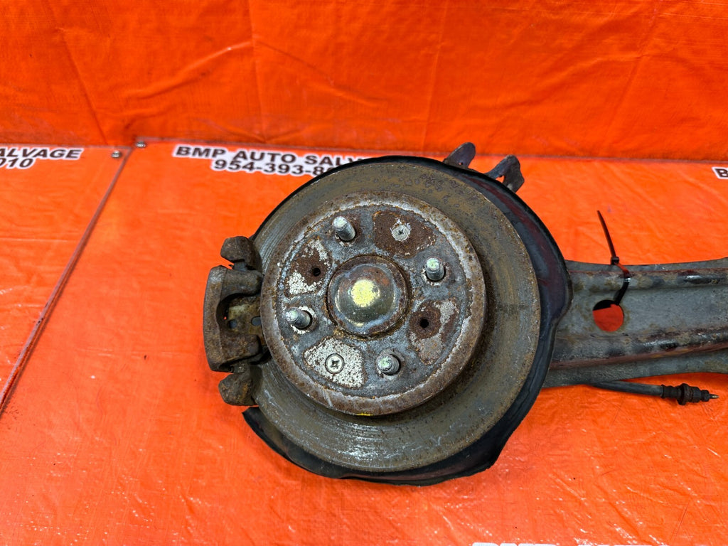 94 01 ACURA INTEGRA   PASSENGER RIGHT REAR TRAILING ARM WITH CALIPER ROTOR CABLE8
