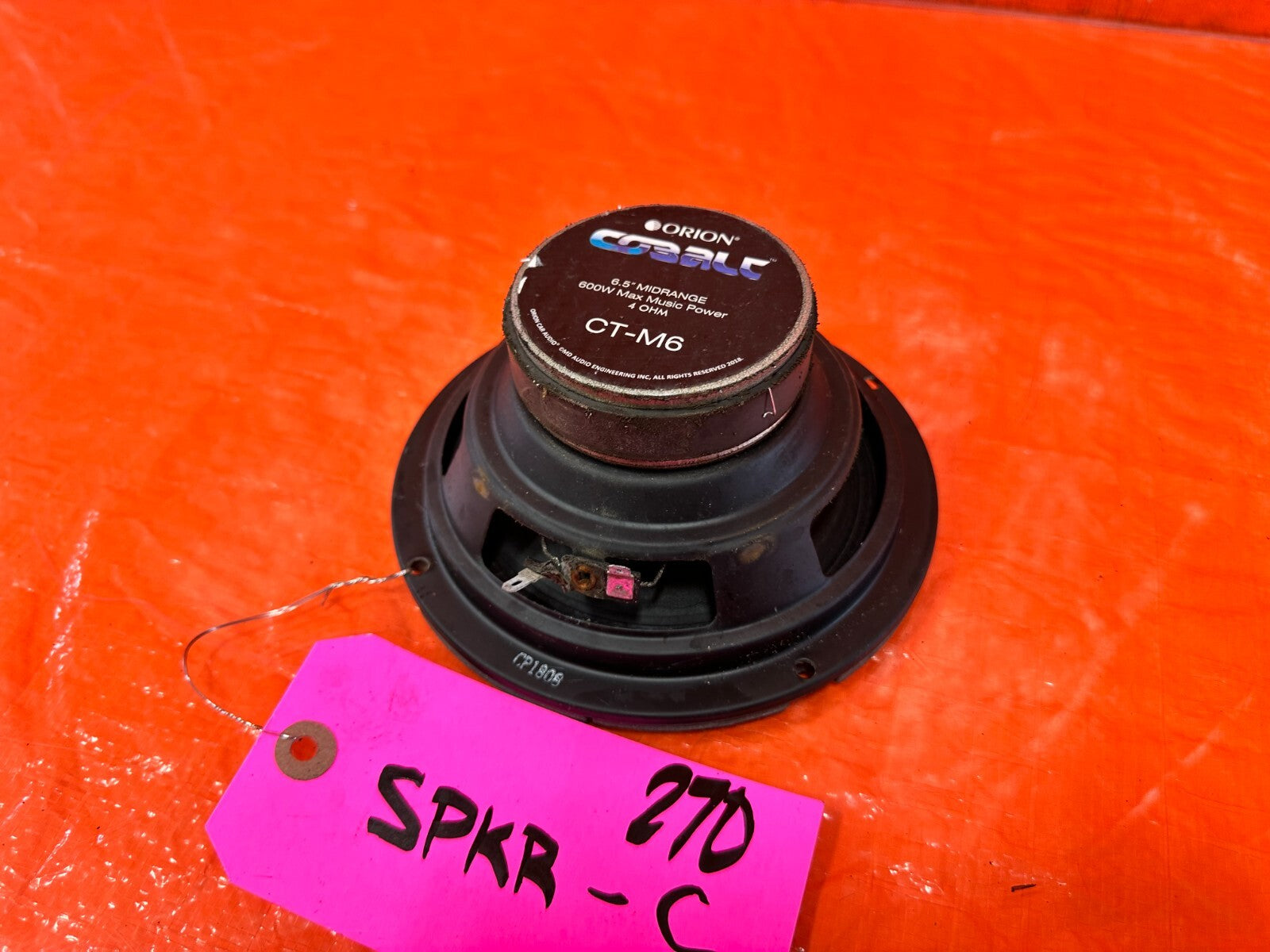 06 11 HONDA CIVIC   ORION CT M6 SPEAKER   #2707