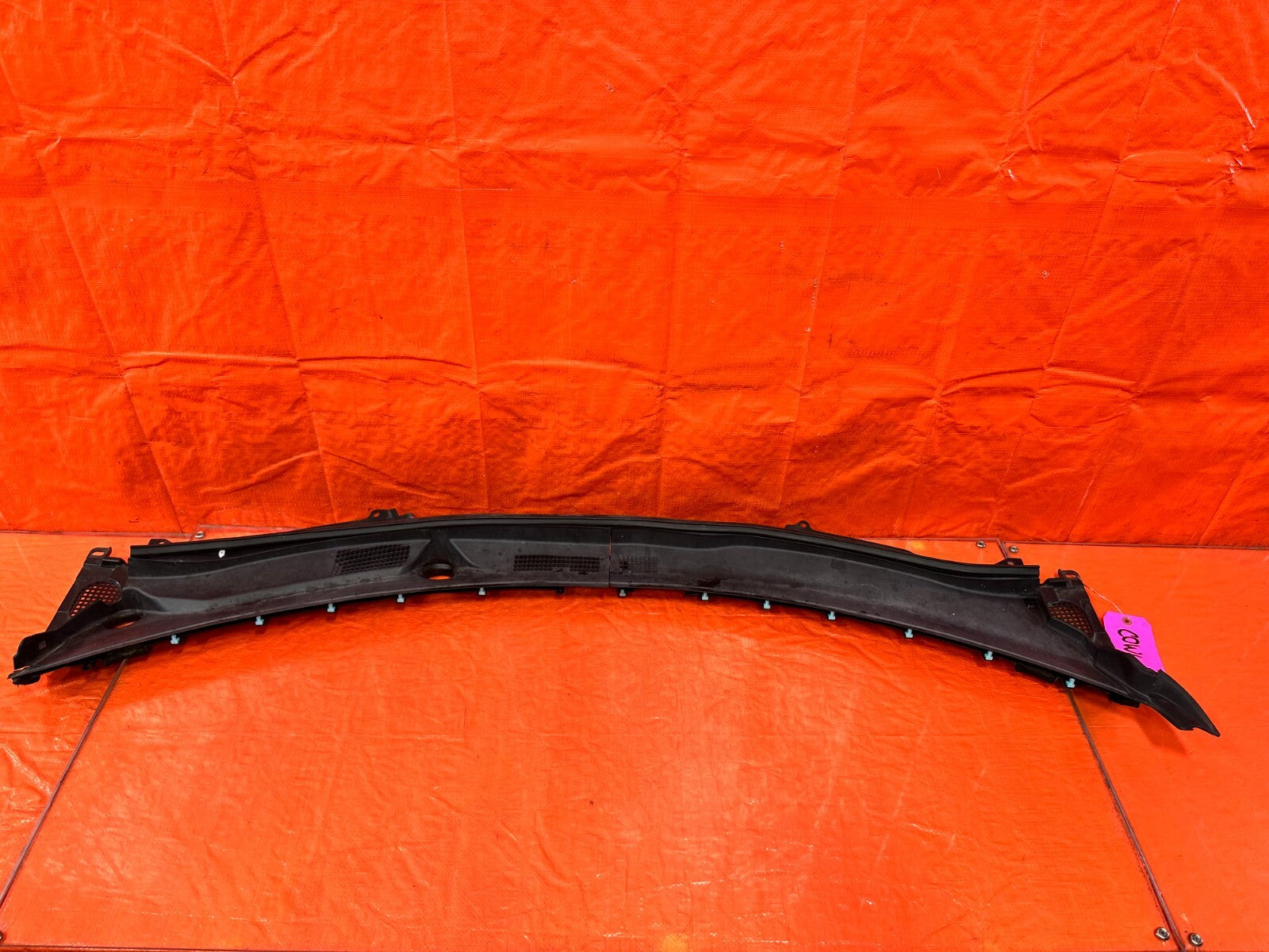 14 20 INFINITI Q50 Q60   WINDSHIELD WIPER COWL TRIM PLASTIC   OEM FACTORY #2890