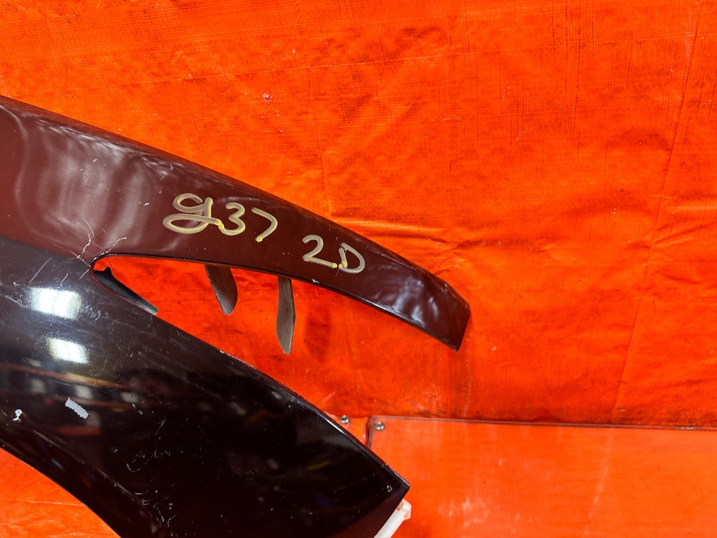 08 15 INFINITI G37 & Q60   2D COUPE   FENDER   PASSENGER RIGHT SIDE   OEM #3292
