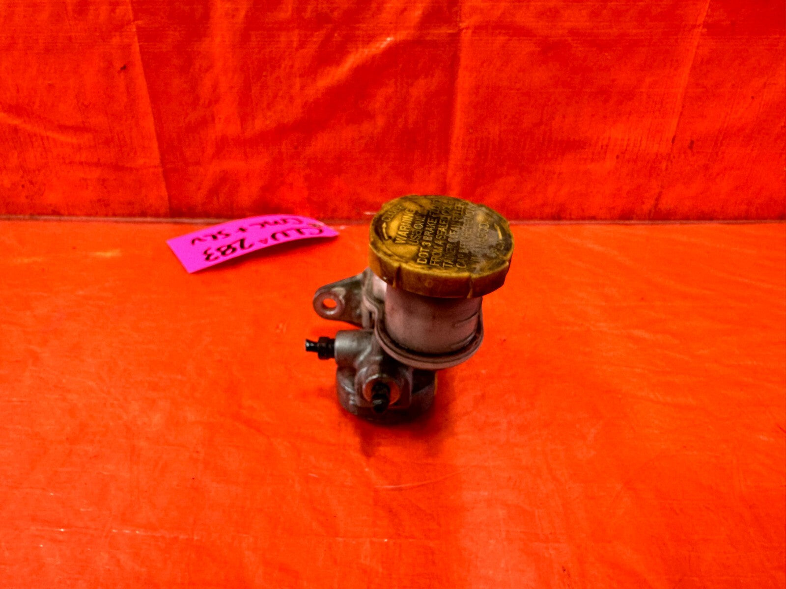08 14 SUBARU IMPREZA WRX & STI   CLUTCH MASTER CYLINDER W/ TANK   OEM #2837