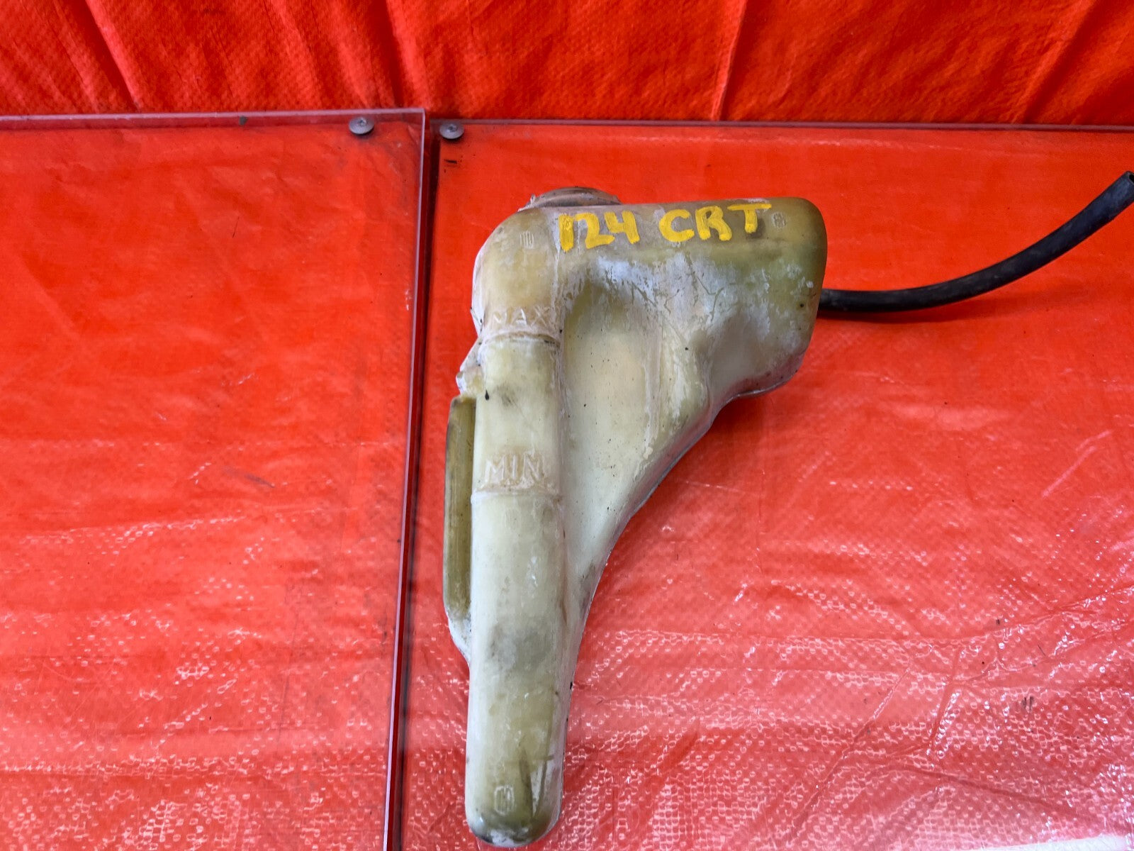 96 00 HONDA CIVIC   COOLANT OVERFLOW RESERVOIR RESERVE TANK BOTTLE   OEM #1244