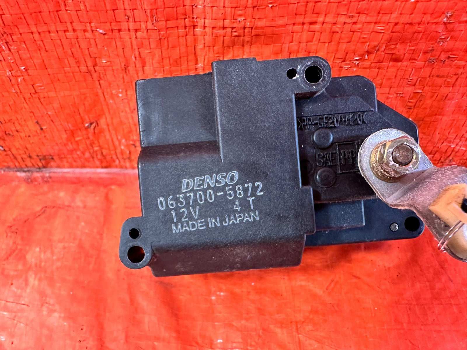 1998 98 HONDA CR V CRV   AC HEATER BLEND DOOR ACTUATOR FLAP 063700 5872 OEM #3011