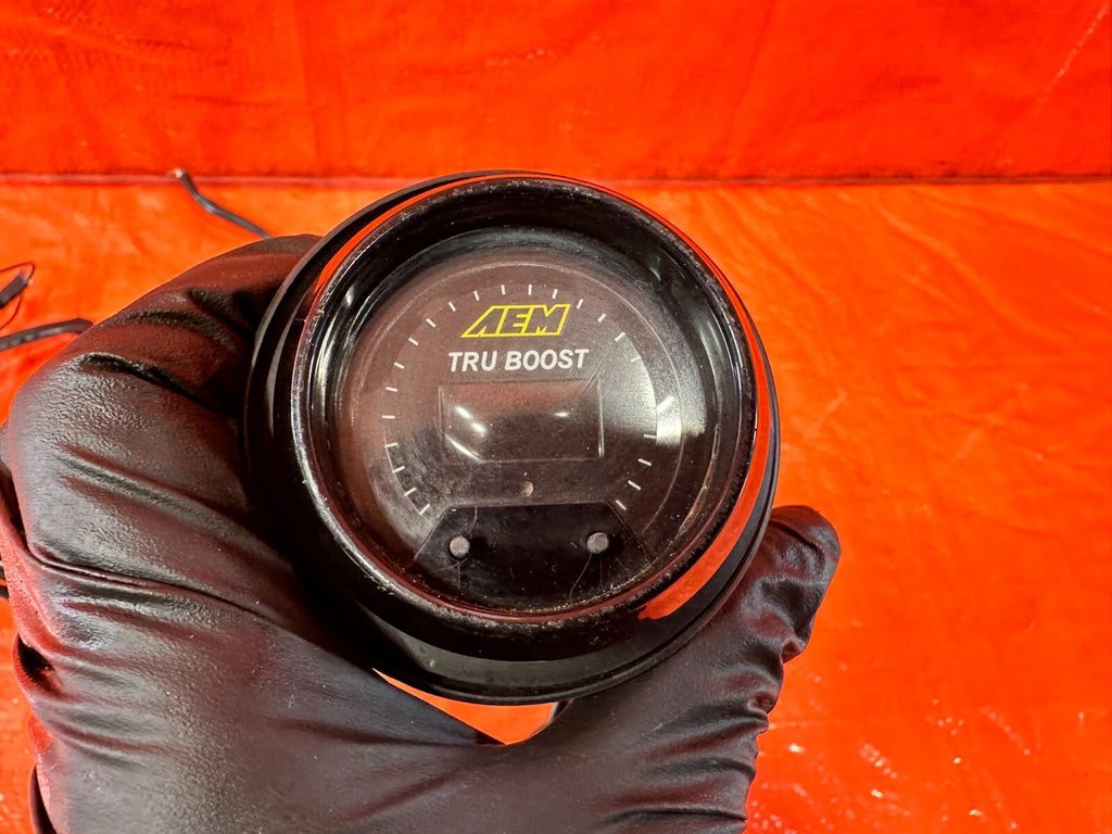 03 06 LANCER EVOLUTION VIII 8 EVO IX 9   AEM TRU BOOST TRUBOOST GAUGE #EVO96