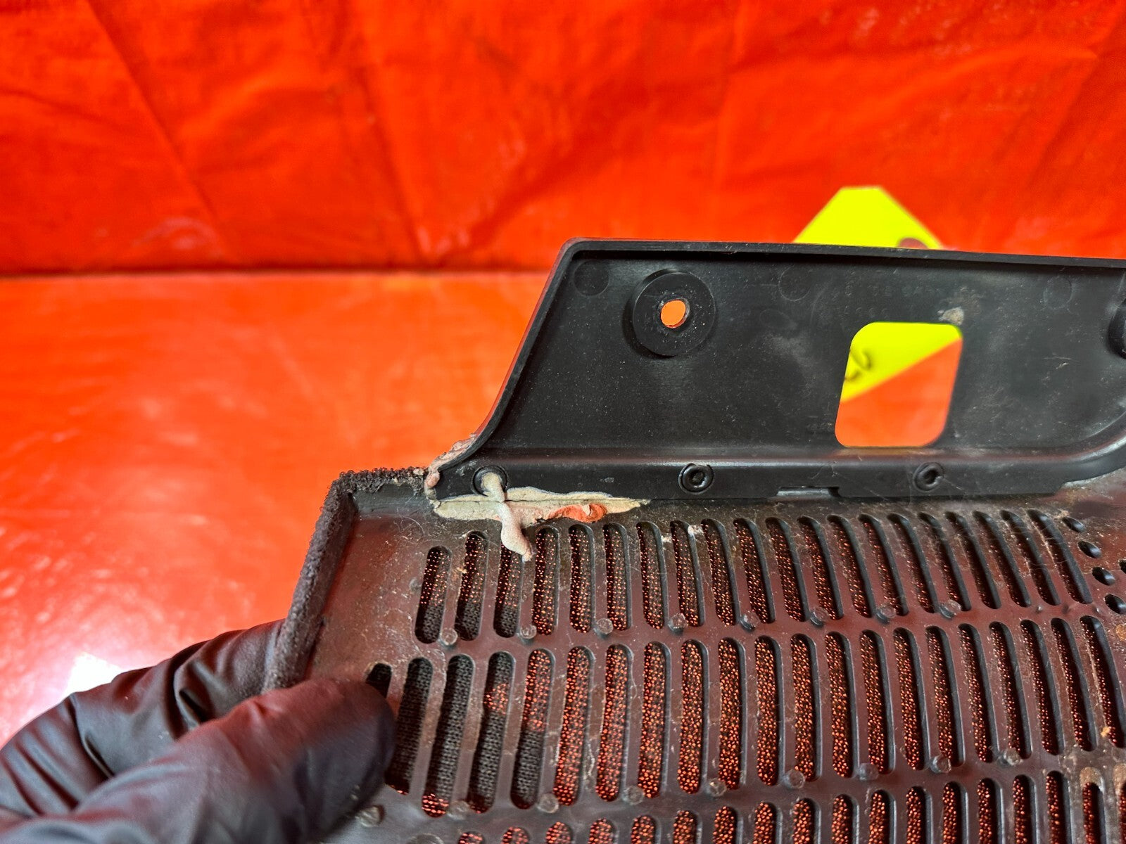 88 89 HONDA CRX   RIGHT REAR SPEAKER TRIM   BEEN REPAIRED B4 OKKKKK OEM #2776