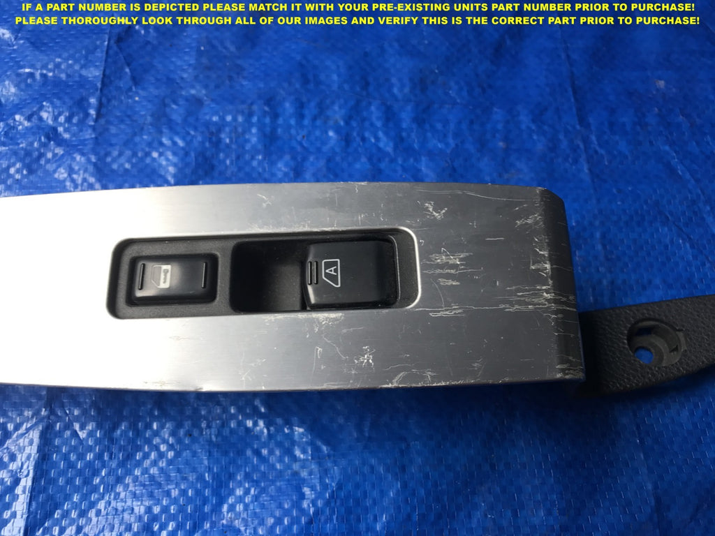 OEM 2003 2004 03 04 NISSAN MURANO   PASSENGER RIGHT FRONT WINDOW SWITCH R RH RF2