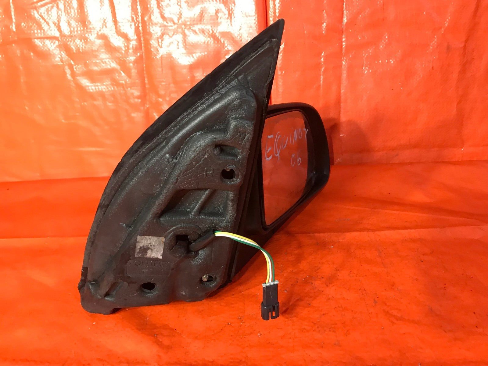 OEM 2006 06 CHEVROLET CHEVY EQUINOX PASSENGER RIGHT SIDE VIEW MIRROR BLACK4