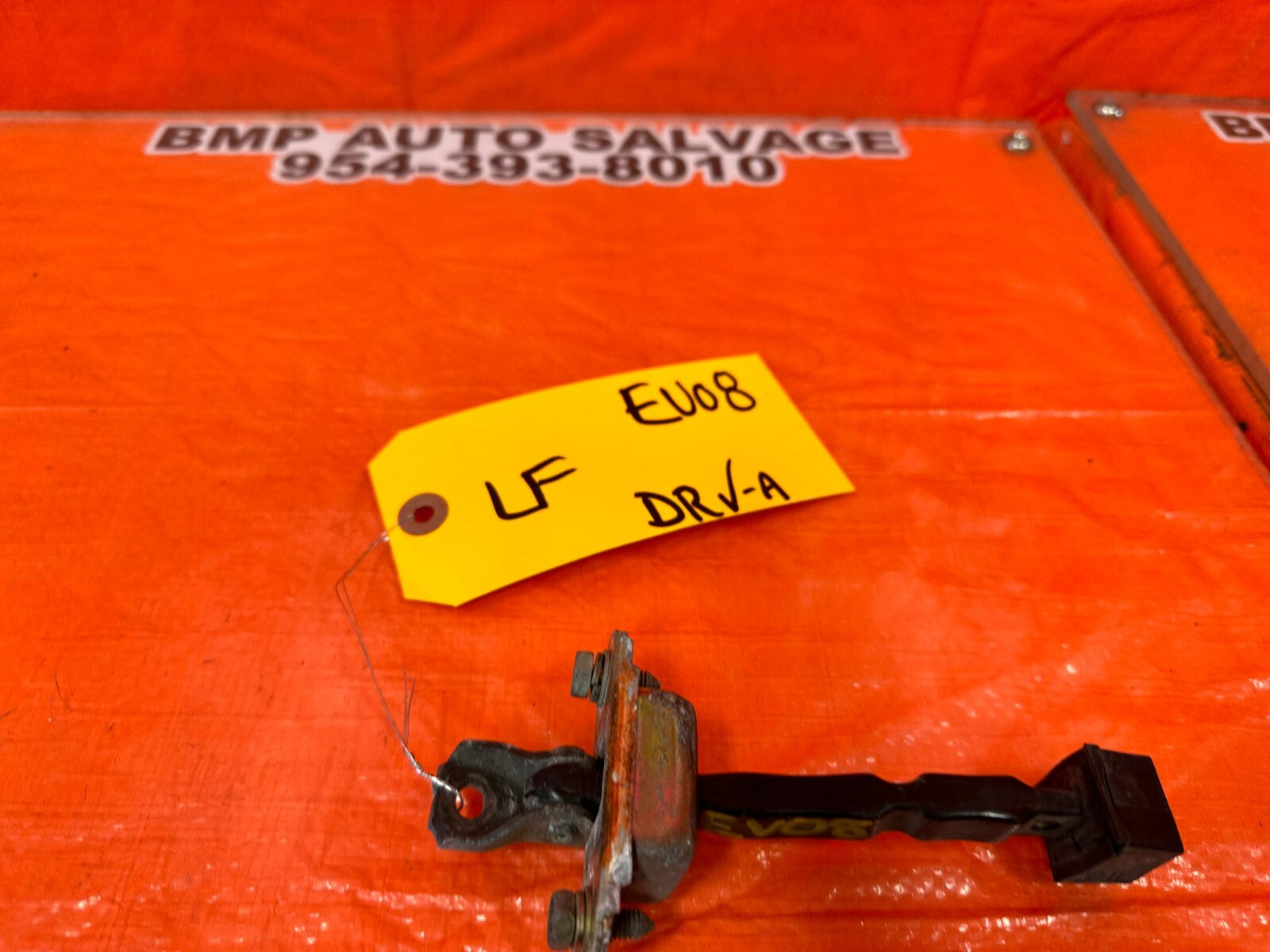 03 05 LANCER EVOLUTION EVO VIII IX 8 9   DRIVER LEFT FRONT DOOR CHECKER   OEM6