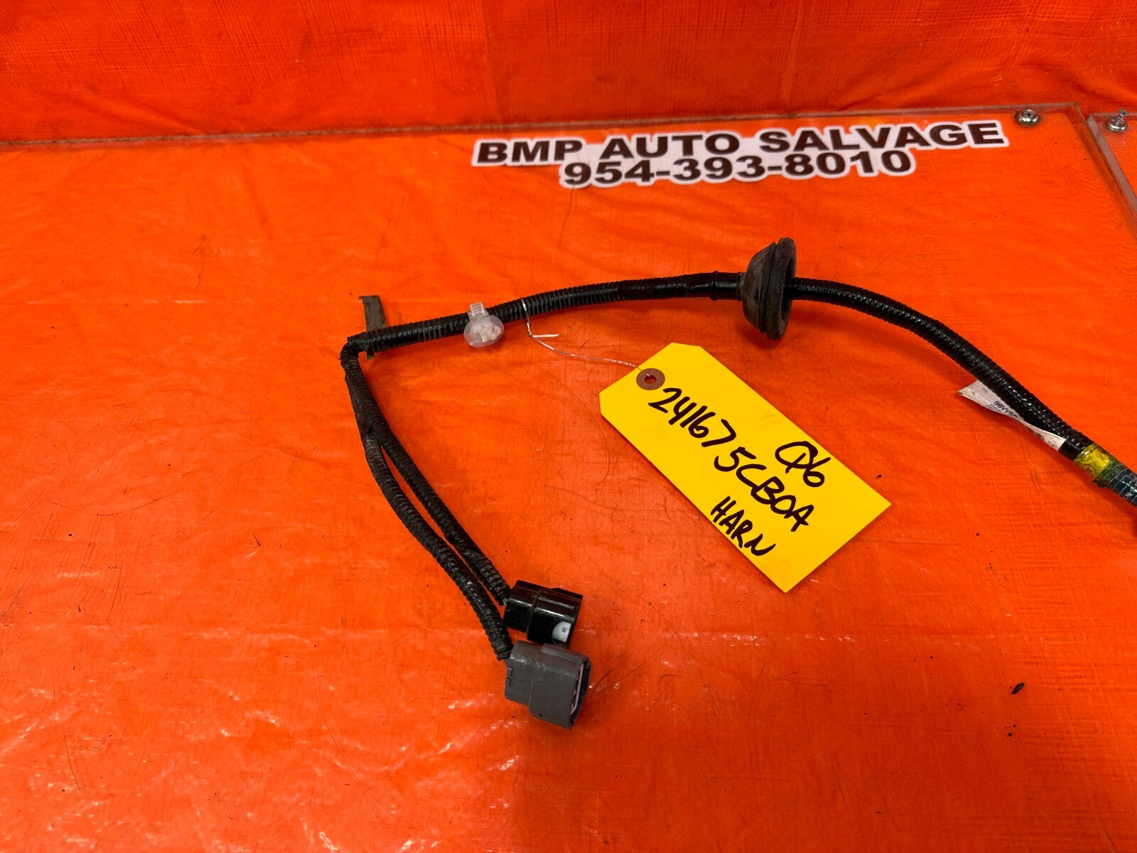 2018 18 INFINITI Q60 RED SPORT   SUB EVAPORATION HARNESS   OEM FACTORY #Q66